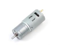 GUYU Gear Motor 25GA-385 DC Micro Speed High Torque Adjustable 6V12V24V Slow Electric YUGU(16 RPM-24V)