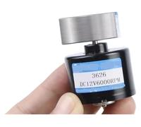 GUYU Gear Motor 3626 brushless DC Vibration Planetary 12v24v high Torque Adjustable Speed Forward and Reverse Small 30000 Hours YUGU(Motor,12V 3000rpm)