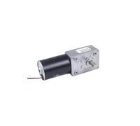 GUYU Gear Motor 70KG 5840-3650 brushless DC Reduction 12v24v Worm Micro PWM Speed Control FG Signal Feedback for Forward and Reverse YUGU(12RPM-24V,5 wires)
