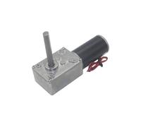 GUYU Gear Motor DC12V 24V Powerful Torque Gearmotor Turbo Worm Geared 51mm D-Shaft High Power Reversed Low Speed 70kg.cm YUGU(24V,27 RPM)