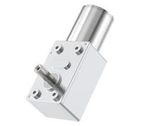 GUYU Gear Motor JGY-370 Micro Worm 6v~24v 6RPM~210RPM Forward and Reverse Adjustable Speed High Torque Self-Locking Brushed DC YUGU(18rpm-6v,Single Motor)