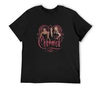 GUYUNTI Charmed Girls Funny Gift for Men Unisex T-Shirt Black S