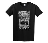 GUYUNTI Cuc Necronomicon Ex Mortis Book Lovecraft Raymi Evil Dead Horror Movie T-Shirt Black M