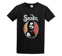 GUYUNTI Escape from New York Snake Plissken Circle Kurt Russell Movie T-Shirt Black L