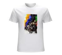 GUYUNTI Fast and Furious 9 2020 Movie Action F9 Poster T-Shirt T-Shirt White3XL