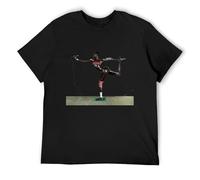 GUYUNTI Grace Jones T-Shirt - Jean Paul Goude New York City Legend - Disco Boomerang T-Shirt Black XXL