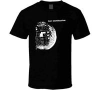GUYUNTI LCD Soundsystem New Logo Funny T-Shirt Short Sleeve Round Neck Birthday Gift T-Shirt Black 3XL