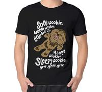 GUYUNTI Man Soft Wookie Warm Wookie Little Ball of Fur Crewneck T Shirts T-Shirt Black XL