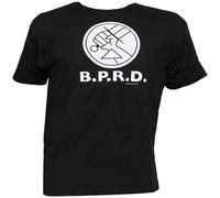 GUYUNTI Men's Dark Horse Comics Hellboy BPRD T Shirt Black XXL