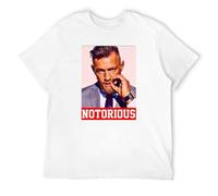 GUYUNTI Notorious Conor Mcgregor Graphic Black Mens T Shirt T-Shirt WhiteM