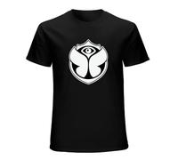 GUYUNTI Tomorrowland T-Shirt - EDM - Dance Music - We are One World - Belgium Techno Men's Black 3XL