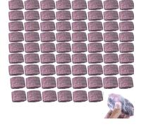 GUYYOO 70 Pièces Tampon avec Savon Tampon de Savon en Laine d'acier pour Nettoyer Les casseroles pré-savonnés tampons de Nettoyage efficaces tampons à récurer en métal Anti-Rayures