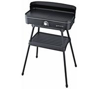 Guzzanti GZ 342, 2200 W, Gril, Electrique, Noir, Carré, Acier