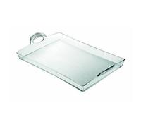 Guzzini 21280000 Plateau Rectangulaire Transparent 8,7 X 54 X 33,5 Cm