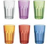 Guzzini 6-Tlg.Set Geschliffene Hohe Trinkglaeser, 07230652