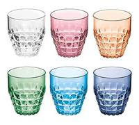 VANITY Ensemble de 6 Verres shot 66 ml en verre de couleur GUZZINI