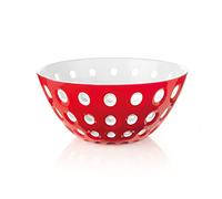 Guzzini, Bol Ø20 'Le Murrine', Ø20 x h9 cm, Rouge/Blanc/Transparent