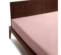 GUZZINI Classic - Drap Housse 90x200 Coton Percalle 100%Certifié OekoTex Frais Respirant, Surmatelas 1 Personne, 1 Pièce, Draps Housses Protège Matelas Haut 30cm avec Angles Élastiques, Dessus de Lits