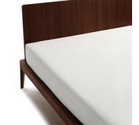 GUZZINI Classic - Drap Housse 90x200 Coton Percalle 100%Certifié OekoTex Frais Respirant, Surmatelas 1 Personne, 1 Pièce, Draps Housses Protège Matelas Haut 30cm avec Angles Élastiques, Dessus de Lits