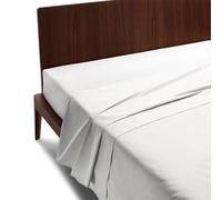 GUZZINI Classic - Drap Plat 2 Personnes 180x280 ou 1 Personne en 100% Coton Percalle Certifié OekoTex Frais et Respirant, Draps Housses Dessus de Lits pour Linge de Lit, Drap Housse Douce et Durable