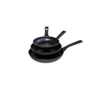 Guzzini - Cook&Plus Set 3 Poêles Antiadhésives 20/24/28 - Noir - 28824510
