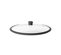 Black COUVERCLE EN VERRE Ø32cm "COOK&COLOR"