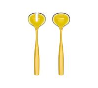 Guzzini Couverts à salade Dolcevita – plastique biosourcé, ambre, 28x10xh2