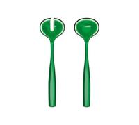 Guzzini – Couverts à salade Dolcevita – Plastique biosourcé – Vert émeraude 28 cm