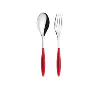 Guzzini -Couverts à servir 'FEELING'Rouge transparent