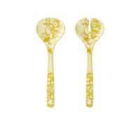 Guzzini - Couverts Salade en mélamine Josephine, 'Table Decor' (Jaune Poudre)