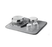 Guzzini - Eco-Kitchen Dry&Fold, Tapis d’égouttage - Gris Foncé - 185801177