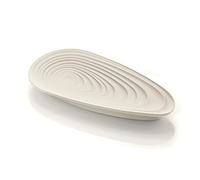 Guzzini Repose-cuillères Eco-Kitchen KEEP CLEAN, Matériau recyclé, Blanc lait, 25x12,5x3 cm