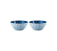 GUZZINI Ensemble De 2 Bols Le Murrine En San D 12,5 Cm Azzurro, Bianco, Blu