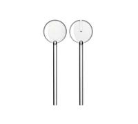 GUZZINI Ensemble De 2 Couverts À Salade Tiffany H 27,5 Cm Transparent