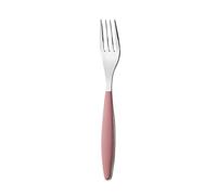 Guzzini 230002118 Feeling Fourchette en acier inoxydable Rose
