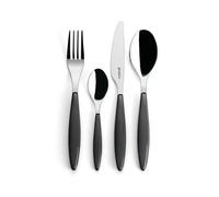 Guzzini Feeling Set De Couverts 24 Pièces Gris