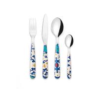 Guzzini - FLOWER&LEMON Set de 24 Couverts - Bleu Méditerranée - 28194076