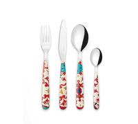 Guzzini - FLOWER&LEMON Set de 24 Couverts - Rouge Transparent - 28194065