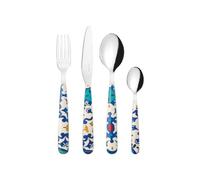 Guzzini Flower&lemon Set De Couverts 24 Pièces Mediterranean Blue