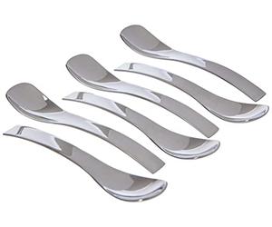 Guzzini Fratelli Gocce, 6 Petites cuillères 10,5 cm, Acier/Argent 18/10 27140263
