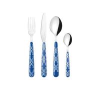 GUZZINI Fusion Set de couverts 24 pièces Mediterranean Blue Bleu G