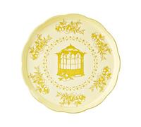 Guzzini - Grand plateau rond en mélamine Josephine 'Table Decor' (Jaune Poudre)