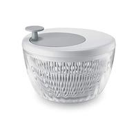 Guzzini - Kitchen Active Design, Spin&Store, Centrifugeuse à Salade avec Couvercle - Blanc, Ø 26 x h19 cm - 17090011