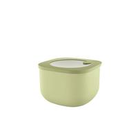 Guzzini - Kitchen Active Design, STORE&MORE BIO, Récipients hermétiques hauts pour réfrigérateur/congélateur/four à micro-ondes (M) - Vert Avocat, 16 x16 x h10,7 cm | 1550cc - 170723253