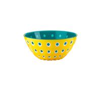 Guzzini – Saladier Le Murrine 25 cm – Plastique multicolore (jaune et bleu)