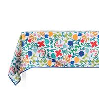 GUZZINI - Nappe Rectangulaire 140x320 10-12 Places, Coton Doux Résistant Certifié OekoTex, Toile de Tissu Cuisine et Salle à Manger Intérieure/Extérieure, Accessoire Table à Manger Durable Lavable 40°