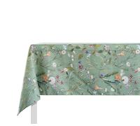 GUZZINI - Nappe Rectangulaire 140x320 10-12 Places Coton et Lin Doux Certifié OekoTex, Toile de Tissu Cuisine et Salle à Manger Intérieure/Extérieure, Accessoire Table à Manger, Durable et Lavable 40°
