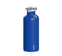 Guzzini - on The Go, Energy, Bouteille de Voyage Thermique - Bleu, Ø 7.3 x h21.2 cm | 500 CC - 116700207