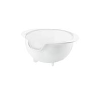 Guzzini, Passoire Verseuse Facile, 29,5 x 25,5 x h12,5 cm, Blanc