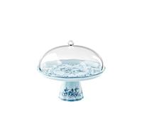 Guzzini - Pied avec Cloche en mélamine Josephine 'Table Decor' (Poudre Bleue)
